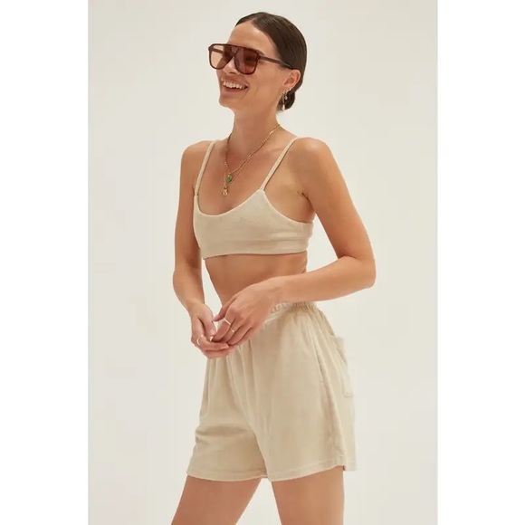 Womens Terry Cloth Shorts Set - Picture 11 of 13
